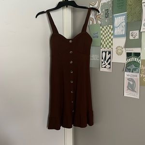 Short Brown Dress